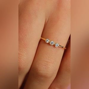 10k solid gold ring size 5